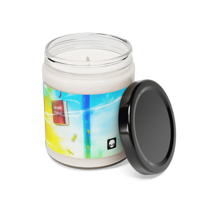 "Exploring My World through Art: Capturing the Memories of Places Visited" - The Alien Eco-friendly Soy Candle