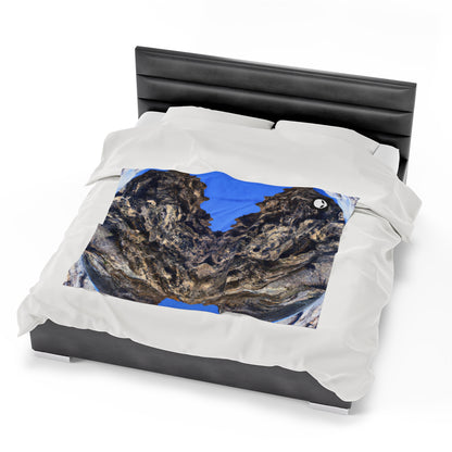 Nature in Splendor: Combining Photography with Digital Artistry - The Alien Velveteen Plush Blanket