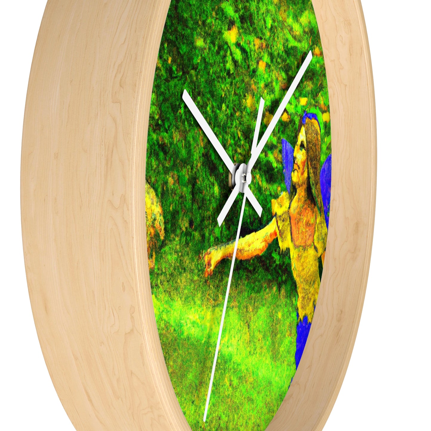 The Fairy and the Brave Adventurer - The Alien Wall Clock