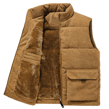 Men's Fashion Personalized Corduroy Vest