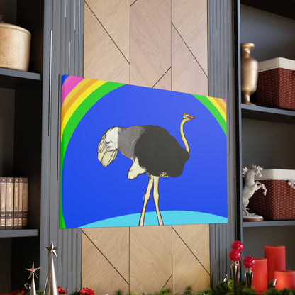 „Bridging the Divide: The Ostrich's Rainbow“ – The Alien Canva