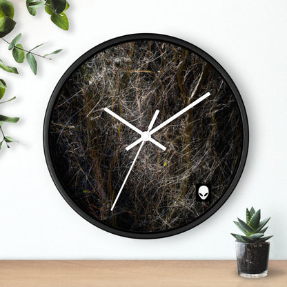 "Un vistazo a la gloria de la naturaleza" - El reloj de pared alienígena