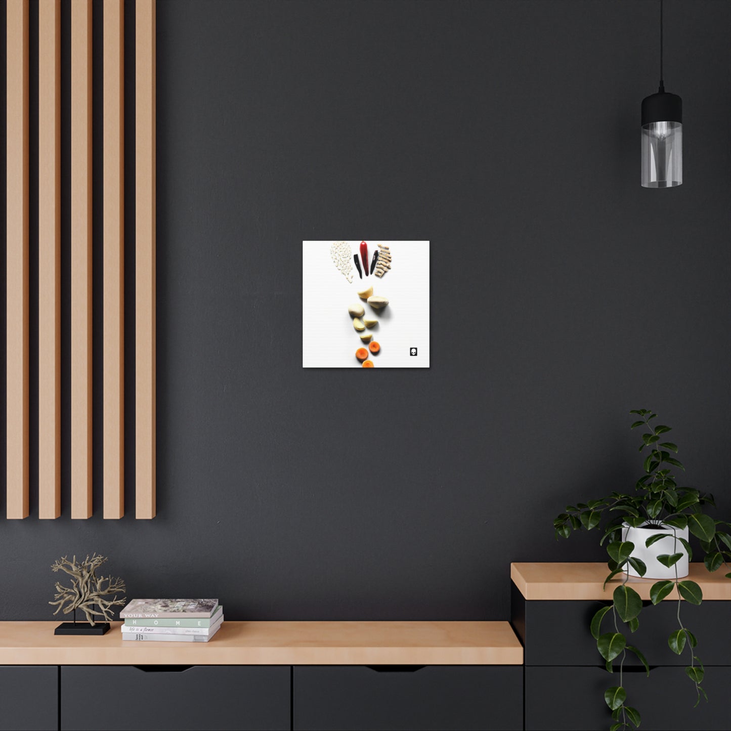 "Cooking Up Creativity: DIY Kitchen Art" - The Alien Canva