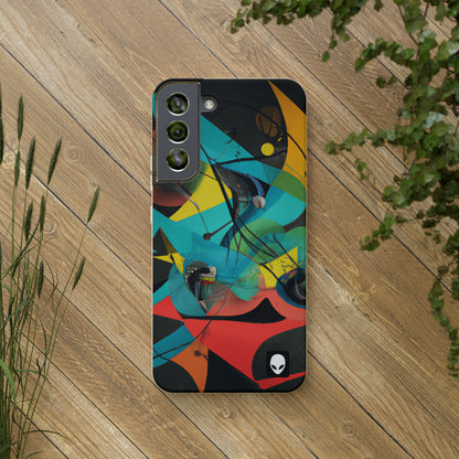 "Illusionary Perspective: A Colorful Dance of Light" - The Alien Eco-friendly Cases