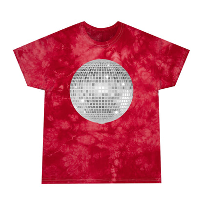 Shinny Disco Ball - Camiseta con efecto tie-dye alienígena, cristal