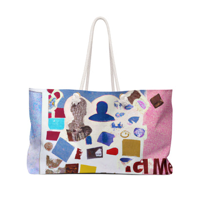 "Building an Online Identity: A Social Media Collage" - The Alien Weekender Bag