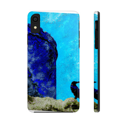 "La percha del cuervo en una torre menguante" - The Alien Tough Phone Cases