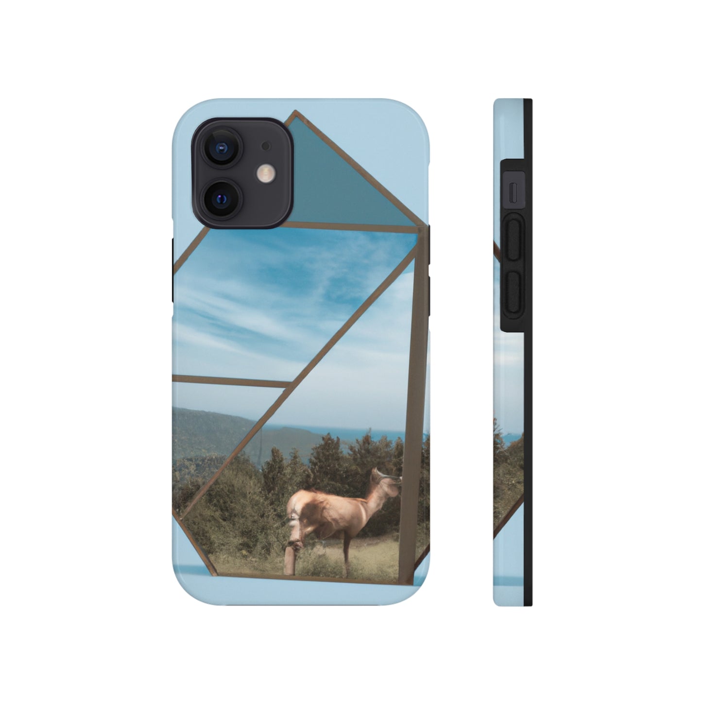 „Dreamscapes: Eine alltägliche Kunstcollage“ – The Alien Tough Phone Cases