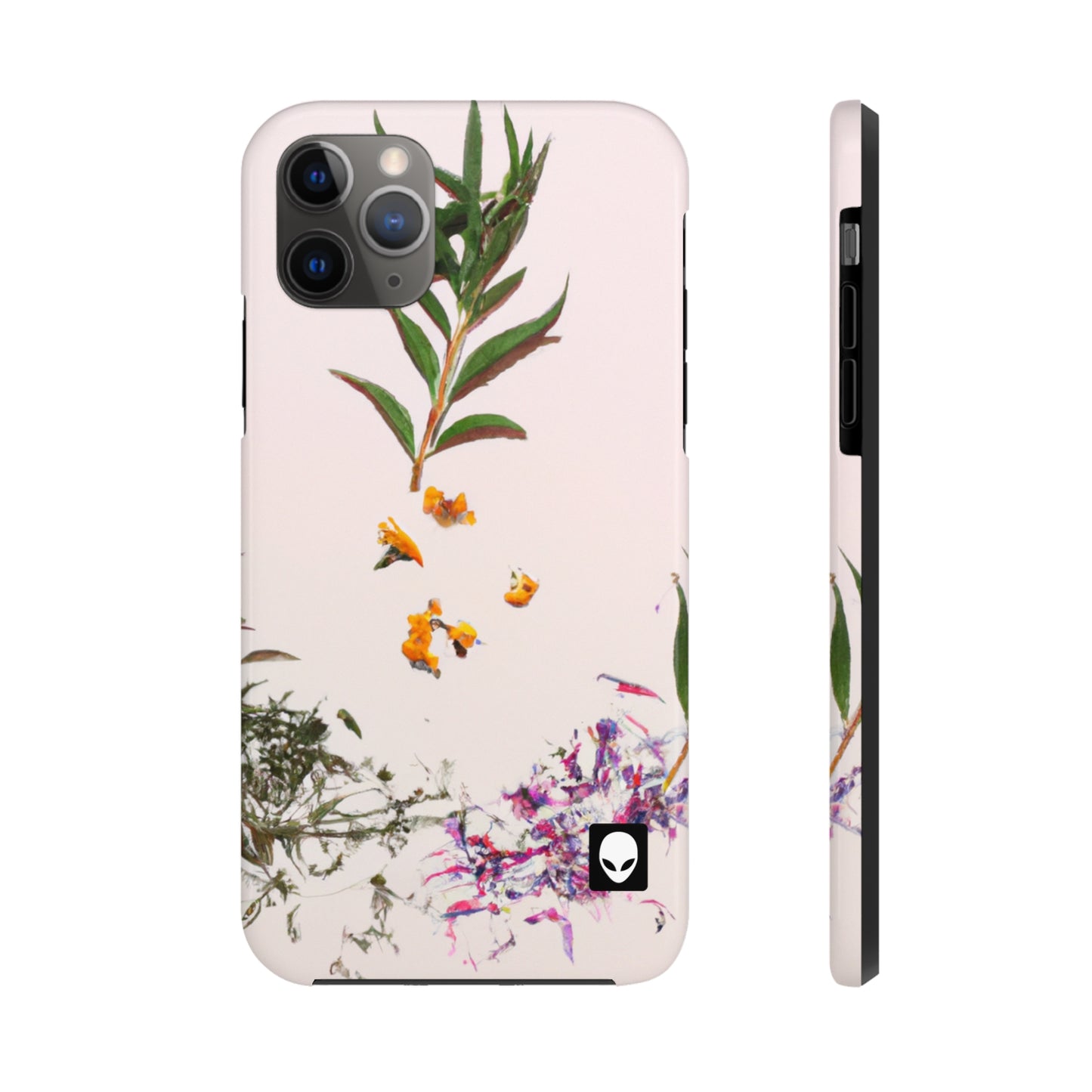 „Die Palette der Natur erkunden: Ein Experiment in der abstrakten Kunst“ – The Alien Tough Phone Cases