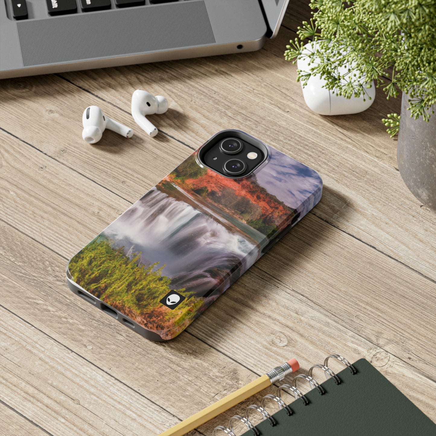 "Capturing Nature's Beauty: Crafting an Iconic Landscape in Vibrant Art" - The Alien Tough Phone Cases