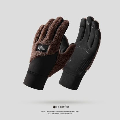 Guantes aislados Teddy Velvet para uso en exteriores