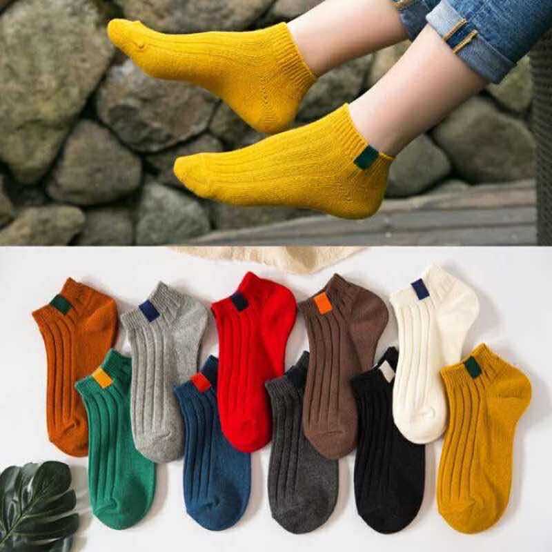 Dünne Mittelrohrsocken für Herren und Damen