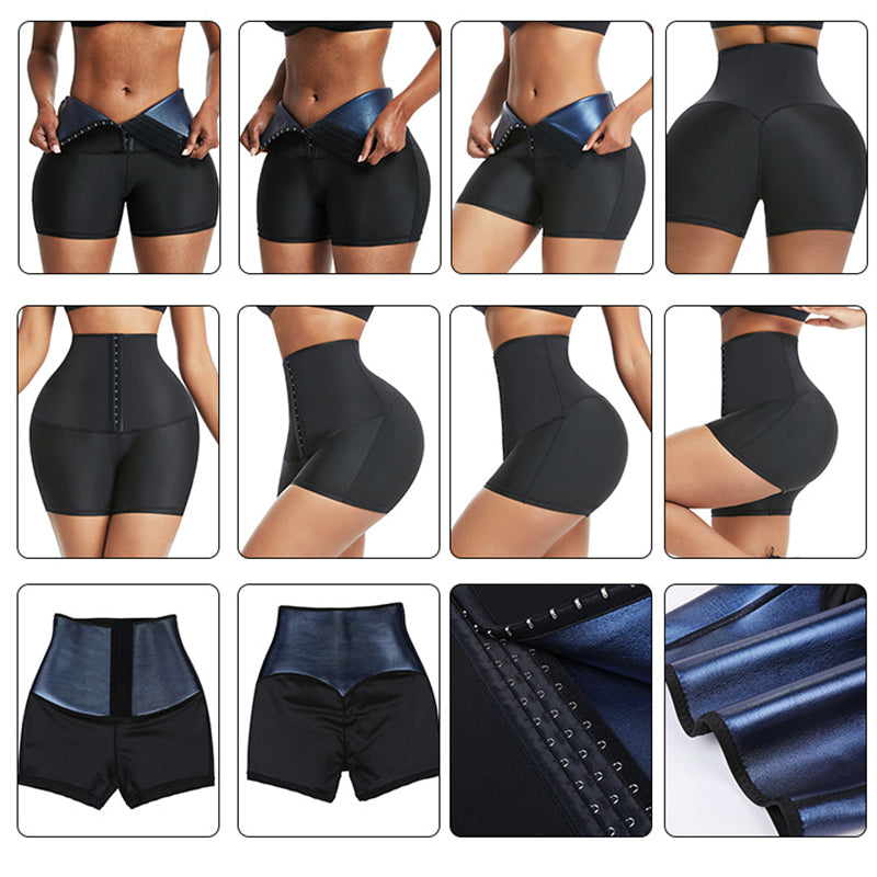 Abnehmen Hosen Taille Trainer Shapewear Bauch Heißer Thermo Schweiß Leggings Fitness Workout Schweiß Sauna Hosen Body Shaper