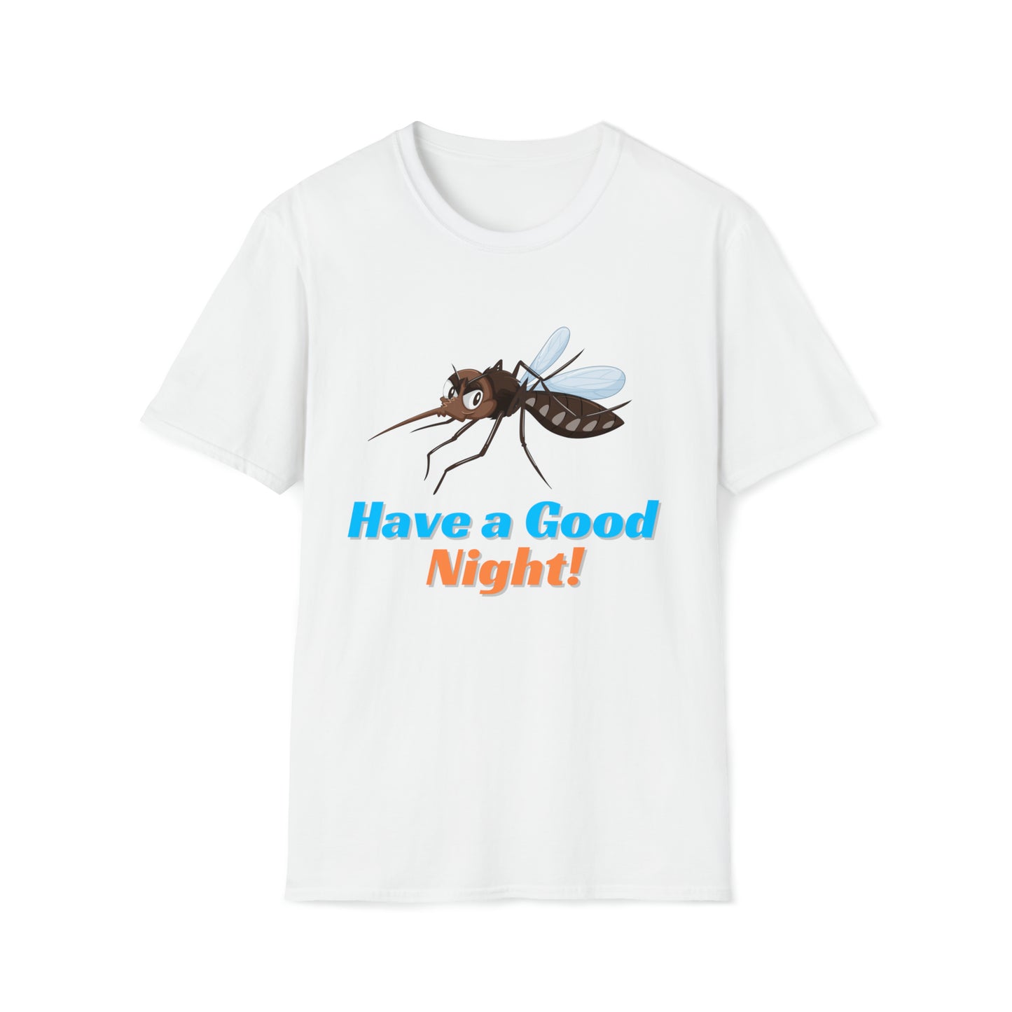 Mosquito Que tengas una buena noche - The Alien Unisex Softstyle Camiseta