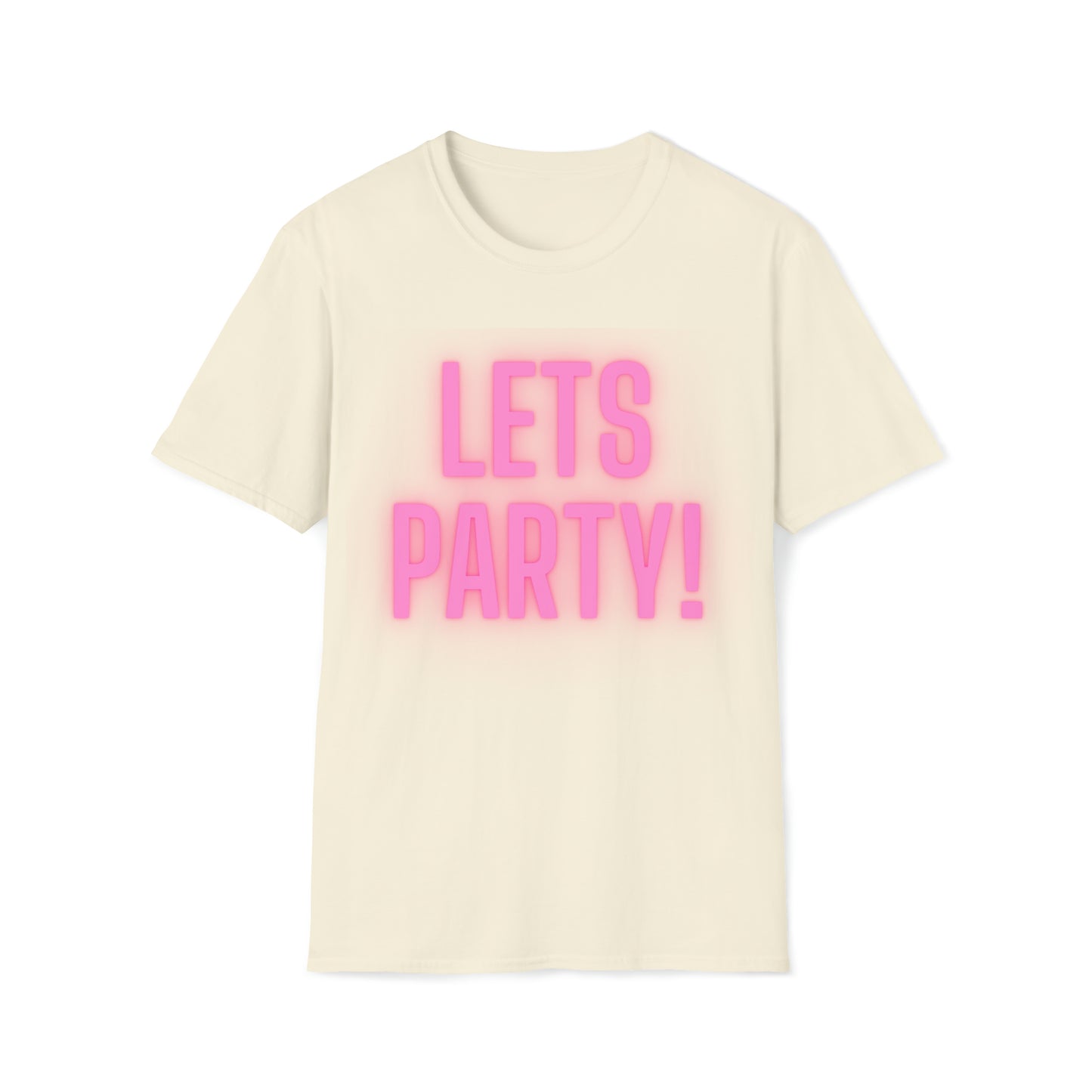 Lets Party! - The Alien Unisex Softstyle T-Shirt