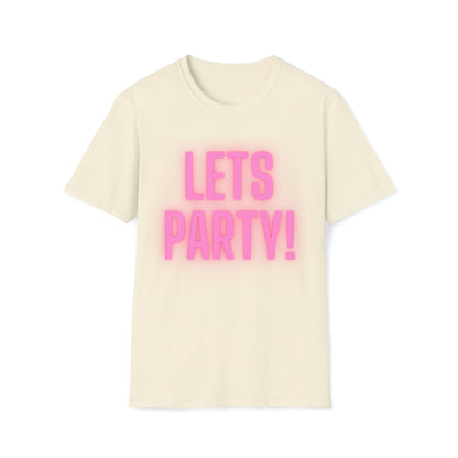 ¡Vamos de fiesta! - La camiseta alienígena unisex Softstyle