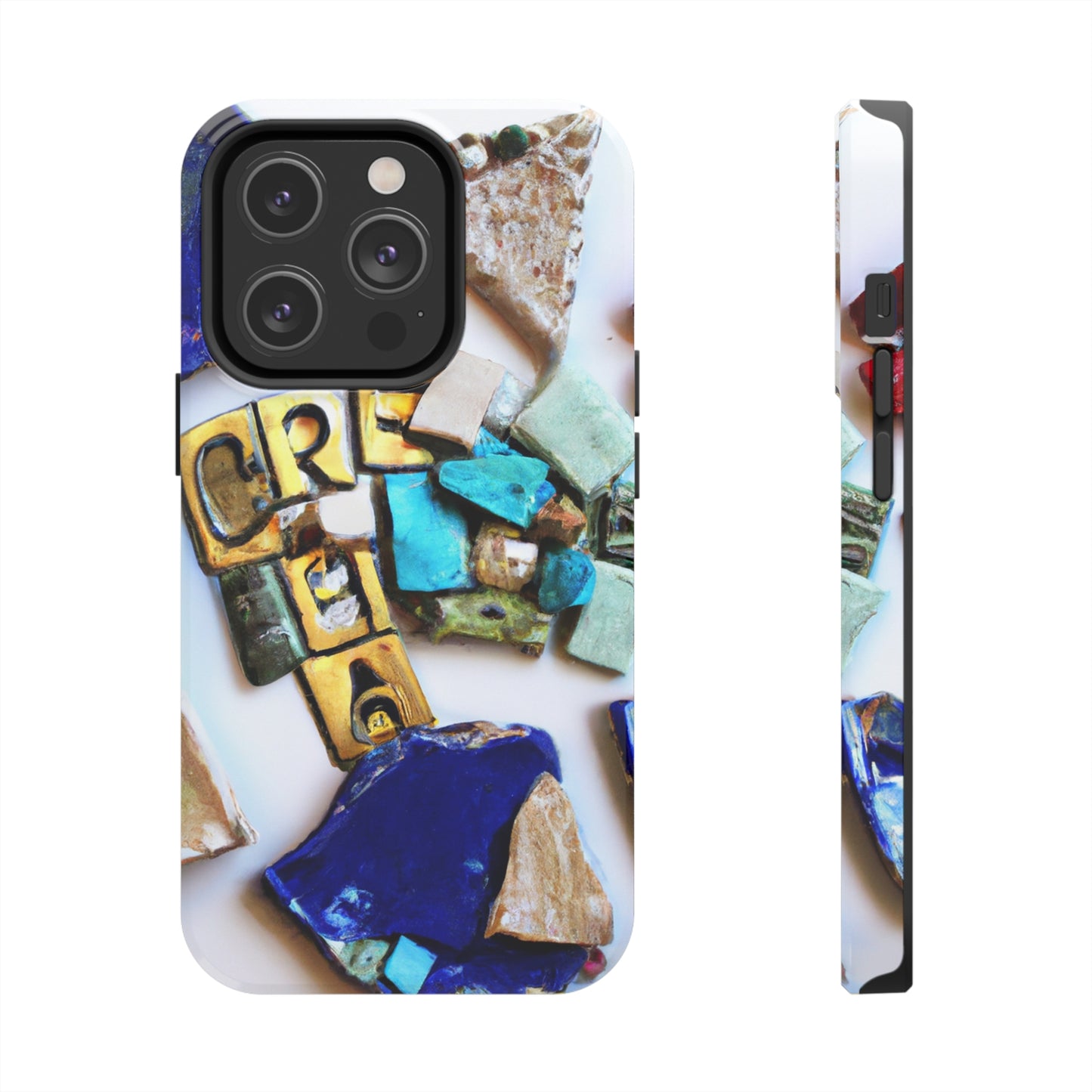 "A Mosaic of Resilience: A Creative Exploration of Strength and Endurance" - The Alien Tough Phone Cases