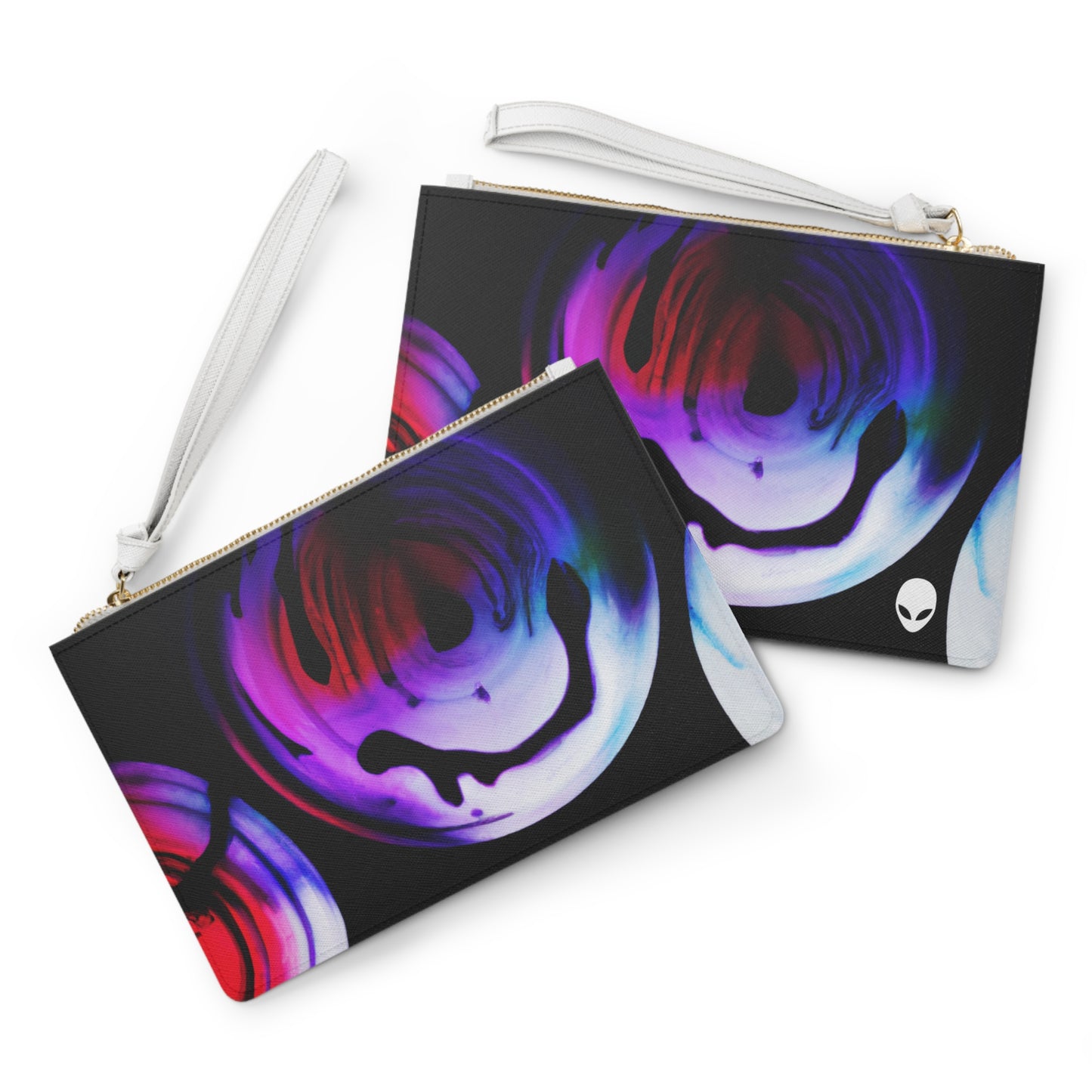 "Exploring Contrasts: A Colorful Dance of Luminance and Chromatic Aberration" - The Alien Clutch Bag