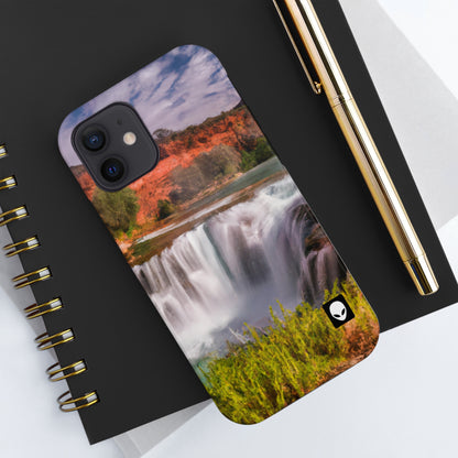 „Die Schönheit der Natur einfangen: Eine ikonische Landschaft in lebendiger Kunst gestalten“ – The Alien Tough Phone Cases