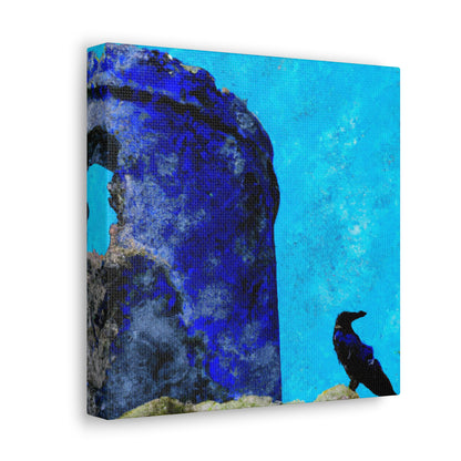 "Crow's Perch on a Waning Tower" - The Alien Canva