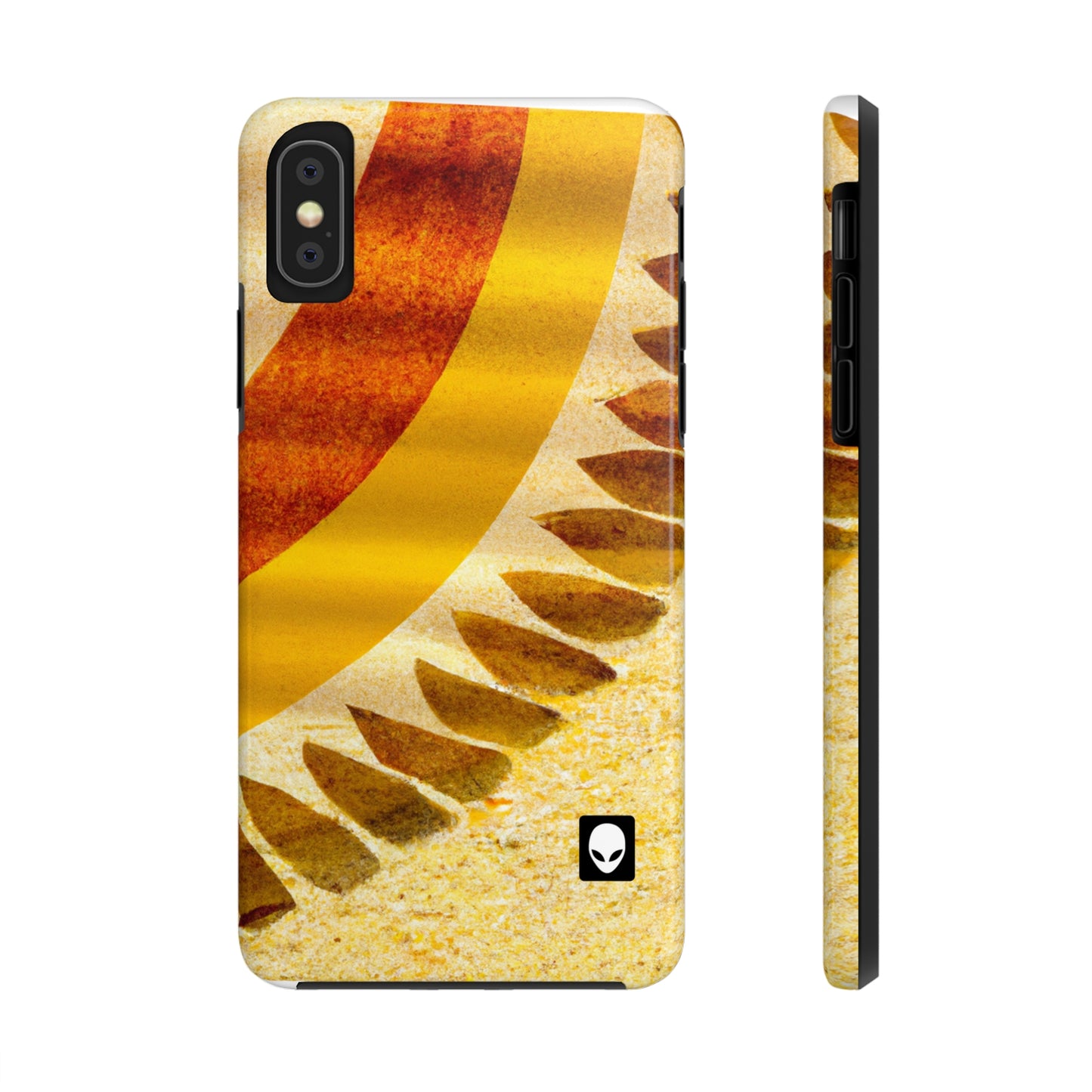 „Ein natürliches Mosaik: Formen und Farben der Erde“ – The Alien Tough Phone Cases