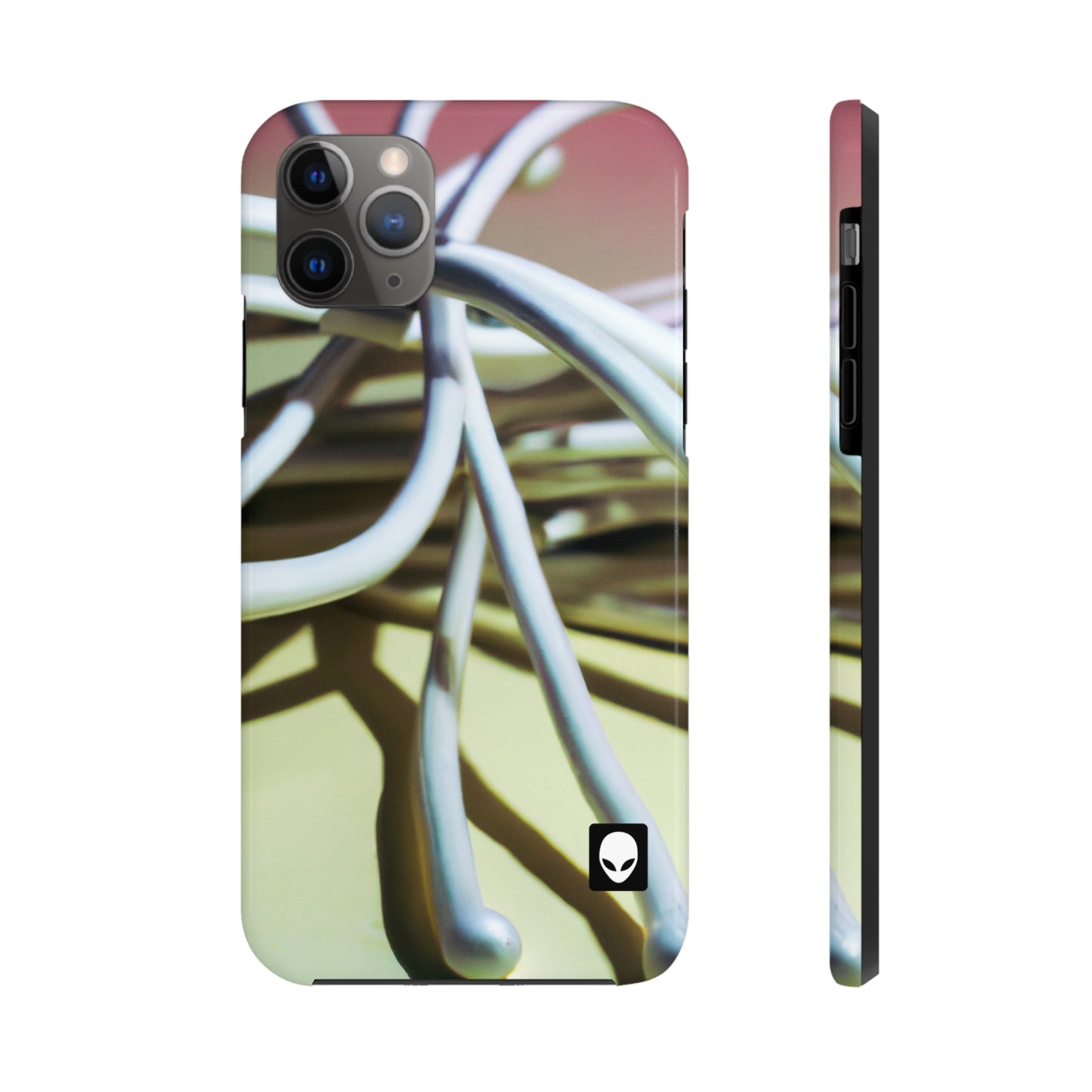 "Abstract Artistry: Constructing Emotion from Common Objects" - The Alien Tough Phone Cases