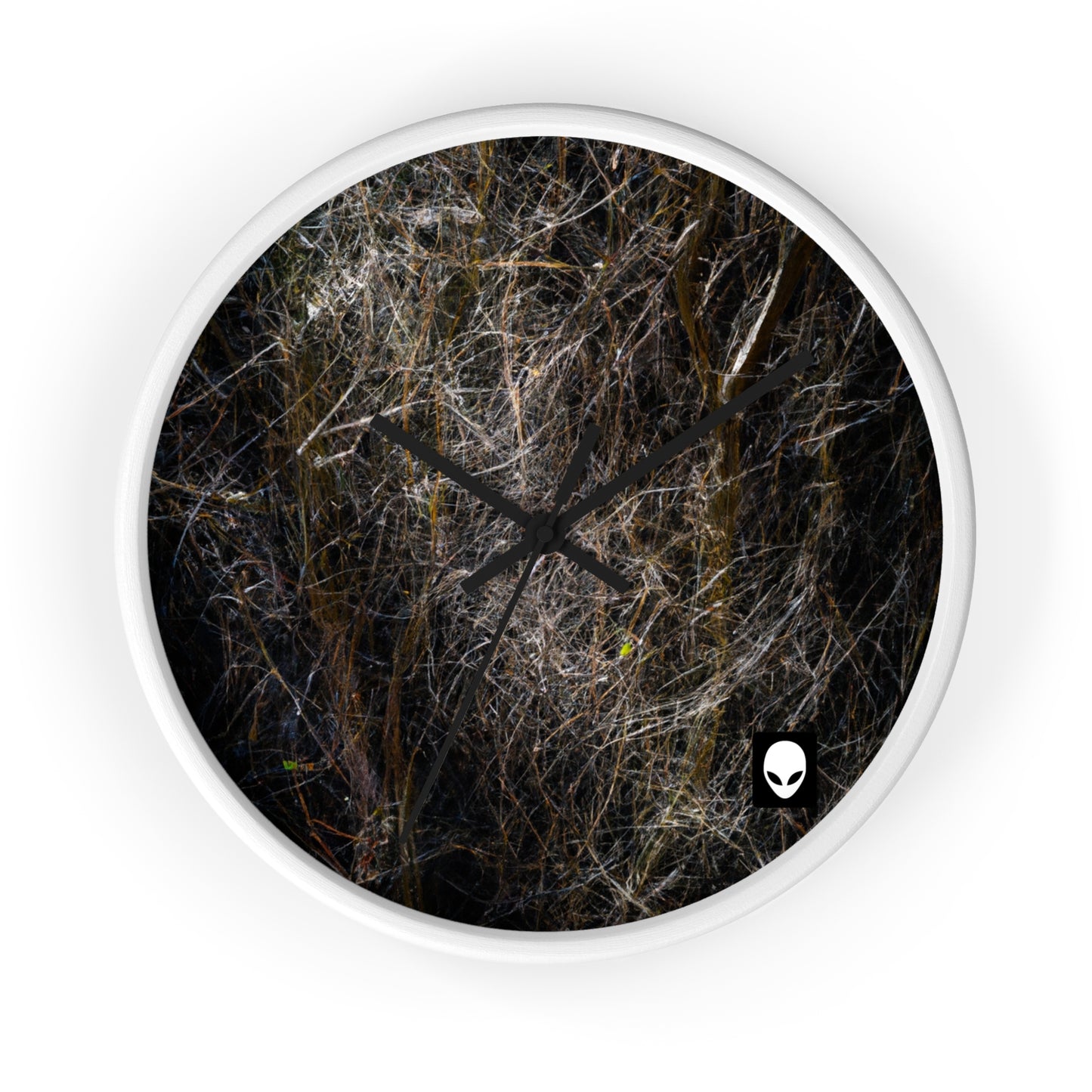 "A Glimpse of Nature's Glory" - The Alien Wall Clock