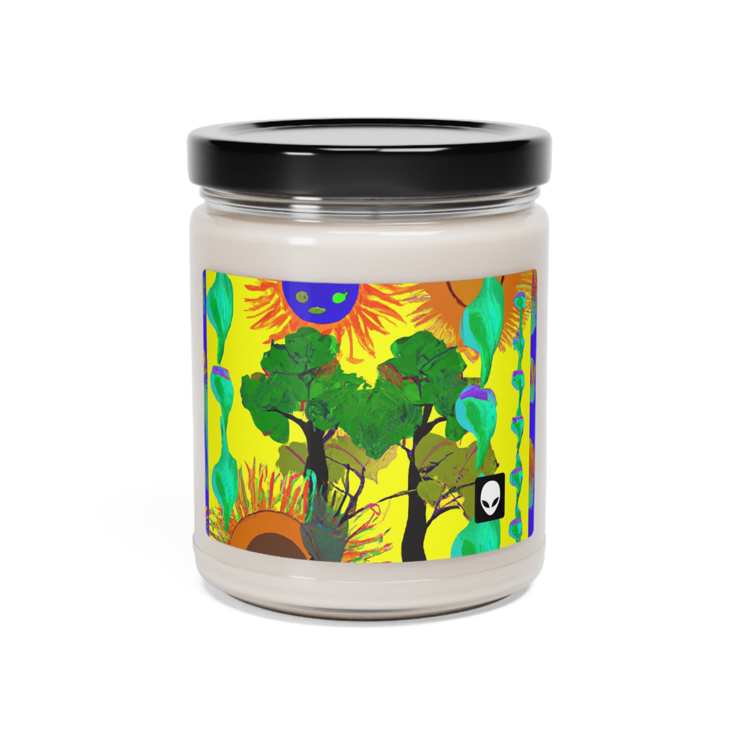 "Collision of Nature's Beauty" - The Alien Eco-friendly Soy Candle