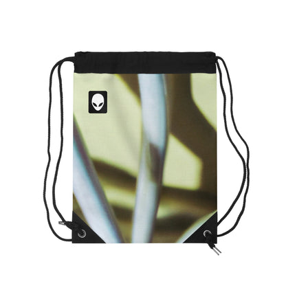 "Abstract Artistry: Constructing Emotion from Common Objects"- The Alien Drawstring Bag