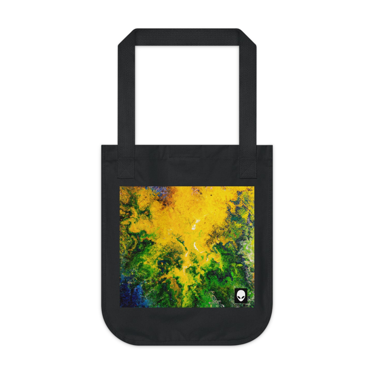 "Exploring Colorful Textures" - The Alien Eco-friendly Tote Bag