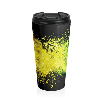 Kaleido Shapes - The Alien Stainless Steel Travel Mug