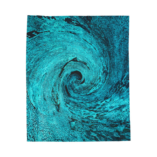 The Artistic Haven - The Alien Velveteen Plush Blanket
