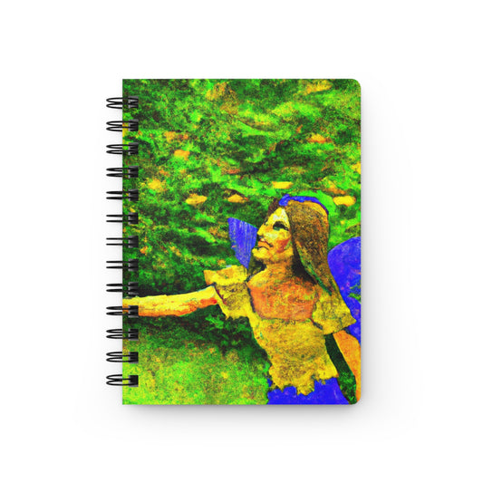 The Fairy and the Brave Adventurer - The Alien Spiral Bound Journal