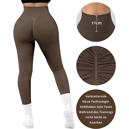 Atmungsaktiver Hip-Up-Yoga-Anzug für Damen