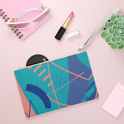 Geometrische Kunst: Eine Erkundung von Farbe und Form – Die Alien Clutch Bag