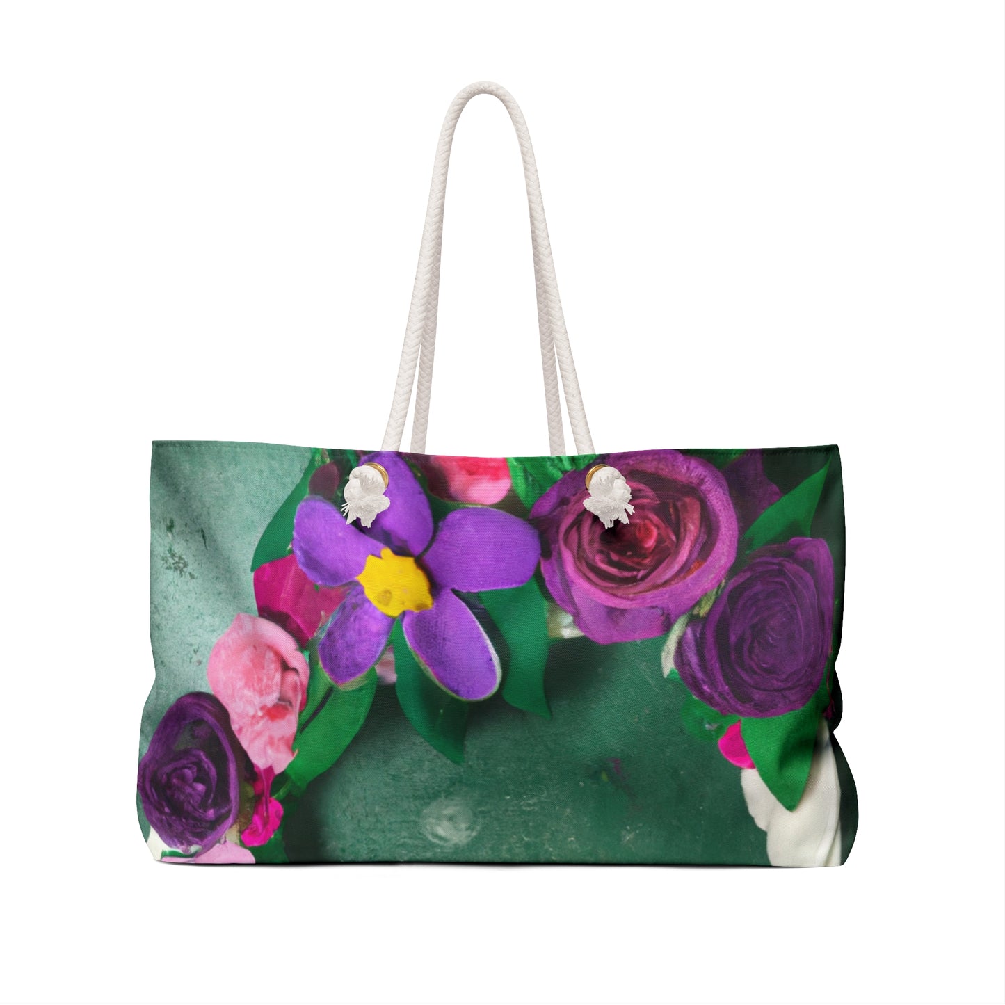 "Floral WhiRLwind" - El bolso de fin de semana alienígena