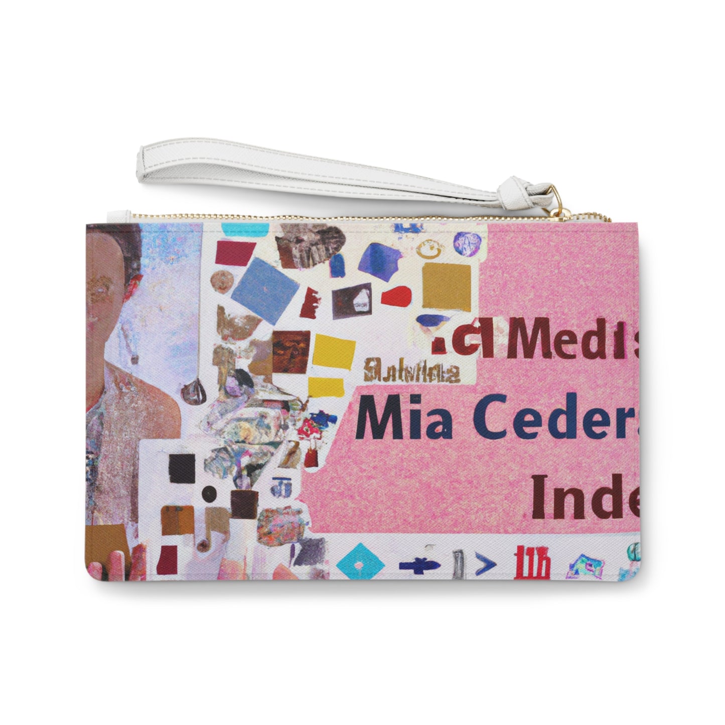 "Construyendo una identidad en línea: un collage de redes sociales" - The Alien Clutch Bag