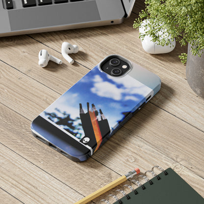 „Colors of Home: Orte durch Kunst erkunden“ – The Alien Tough Phone Cases