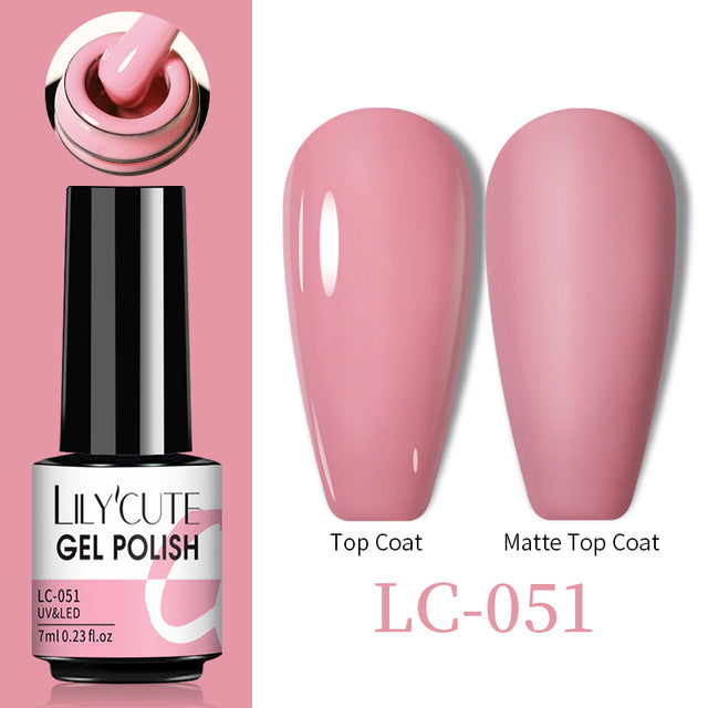 Esmalte de uñas en gel térmico que cambia de color