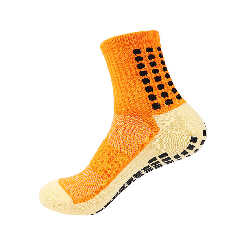 Professioneller Trainingswettbewerb, dicker Handtuchboden, Mittelrohr, Kleberabgabe, rutschfeste Sportsocken