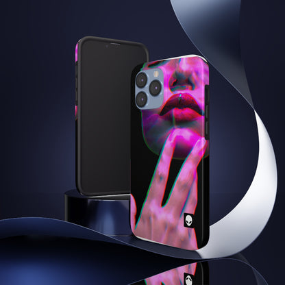 „Identität in der Abstraktion: Erforschung digitaler Selbstporträts“ – The Alien Tough Phone Cases