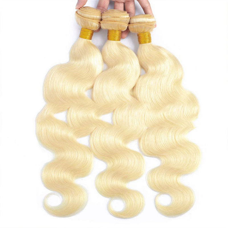 Simulated Human Hair Body Wave Curtain 613 Wig Snake Wavy High Temperature Silk