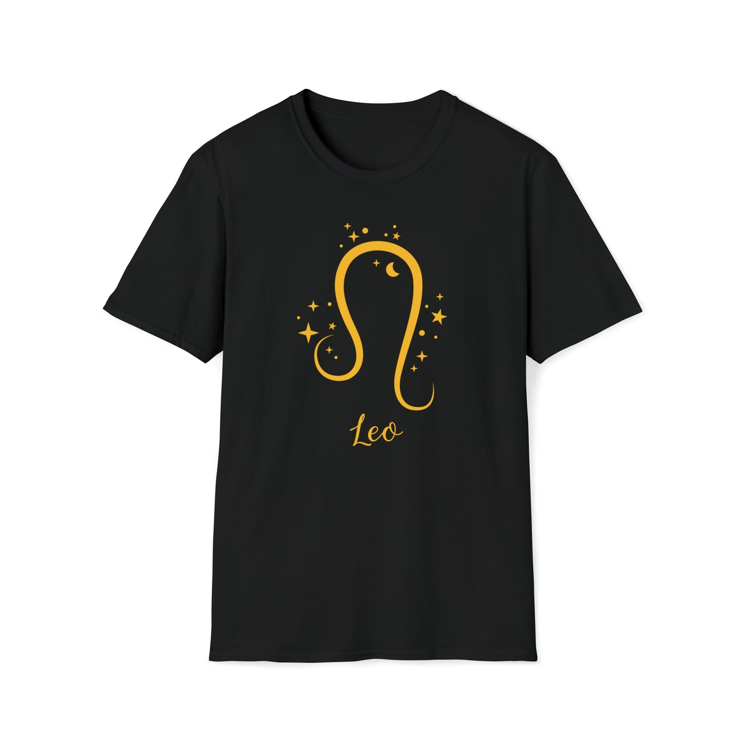 Leo Zodiac Sign  - The Alien Unisex Softstyle T-Shirt