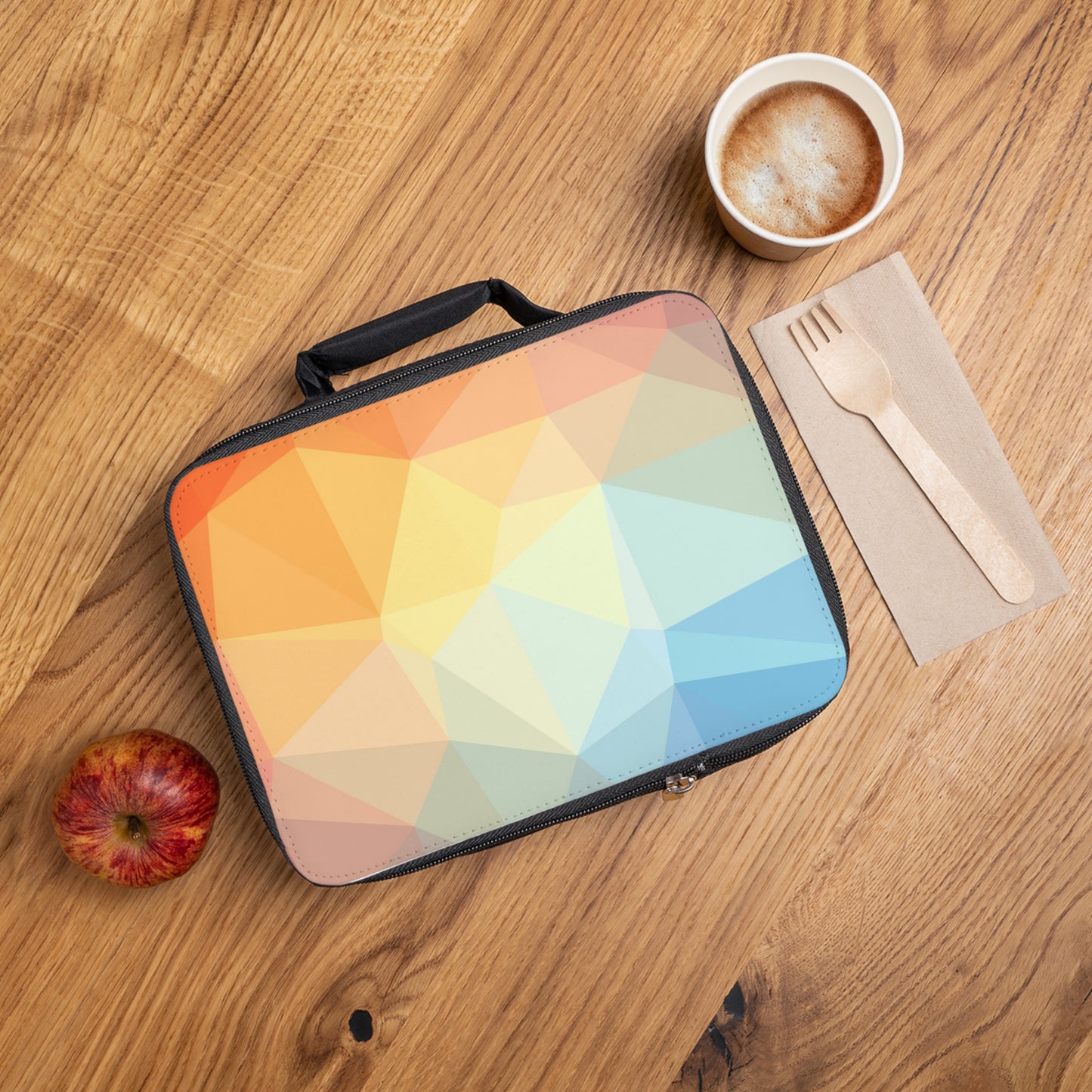 Regenbogen-Geometrien – Die Alien-Lunch-Tasche