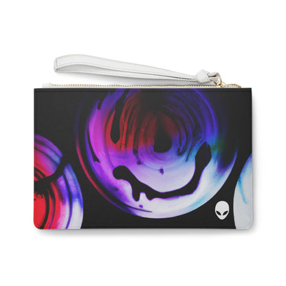 "Exploring Contrasts: A Colorful Dance of Luminance and Chromatic Aberration" - The Alien Clutch Bag