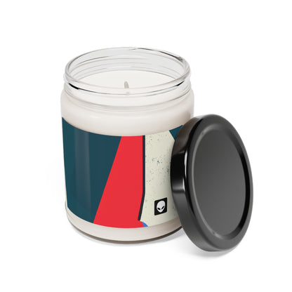 "Abstract Expressionism: Exploring Lines and Shapes" - The Alien Eco-friendly Soy Candle