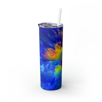 Enredos vibrantes - Vaso delgado con pajita The Alien Maars® de 20 oz