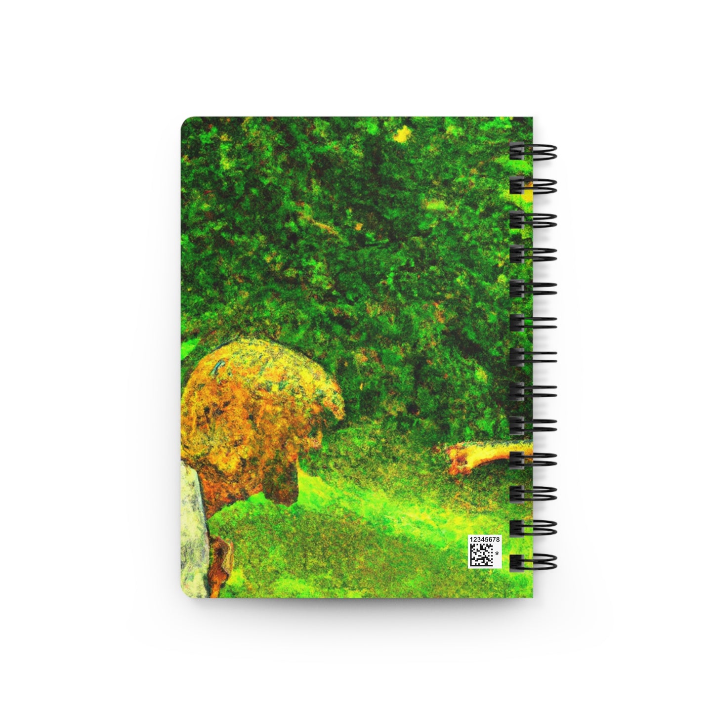 The Fairy and the Brave Adventurer - The Alien Spiral Bound Journal