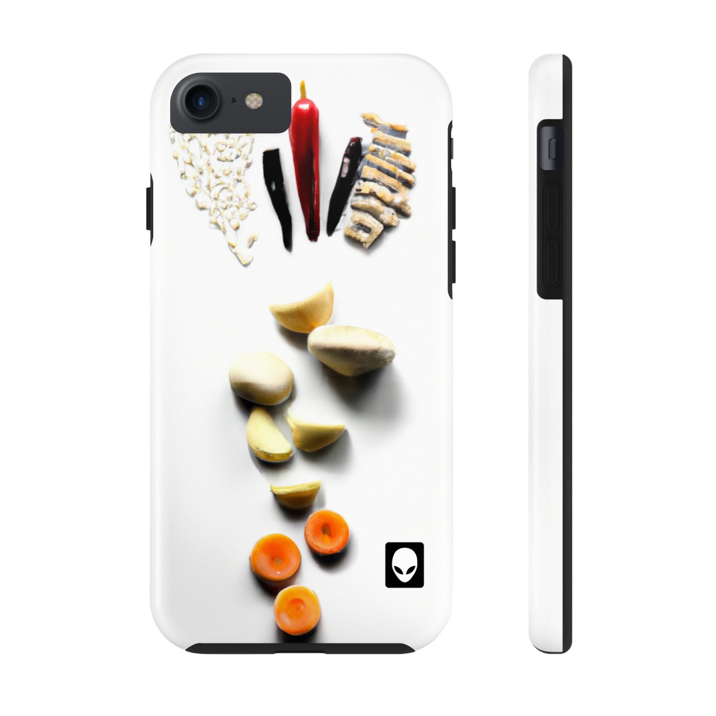 "Cocinando creatividad: arte de cocina de bricolaje" - The Alien Tough Phone Cases