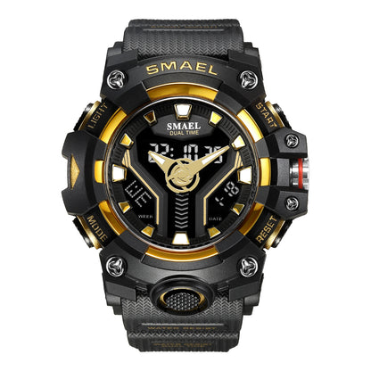 Men's Waterproof Luminous Outdoor Multifunctional Electronic Watch